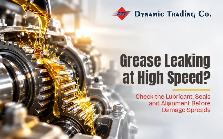Why Gear Coupling Grease Leaks at High Speed